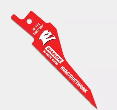 3-1/4" 32TPI Bi-Metal Reciprocating Saw Blades for HVAC/Ductwork - No. DS0332BF5
