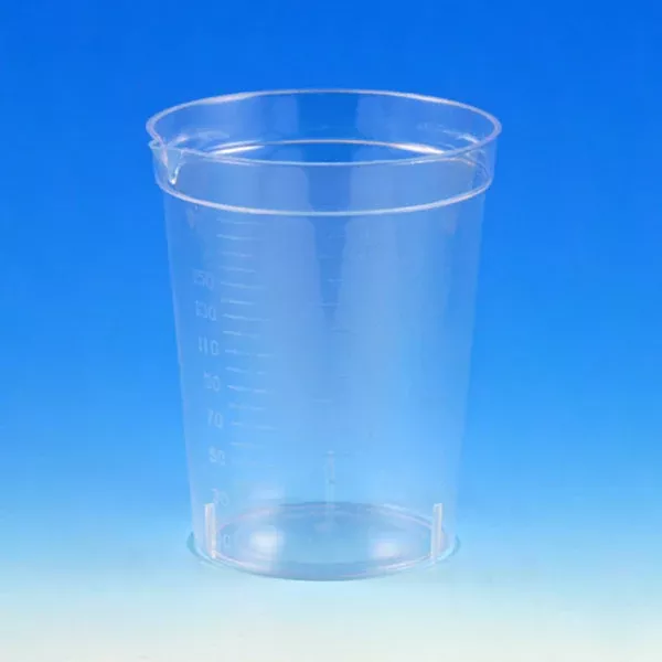 6.5 oz Graduated Specimen Containers, PS | Globe Scientific