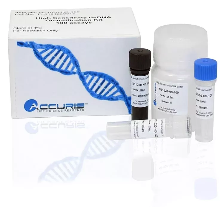 Accuris HS dsDNA Quant Kit 100 Assays NS1020-HS-100 | LabSupplies