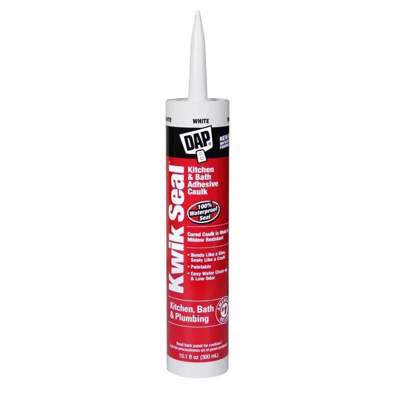 ADHESVE CAULK WHT 10.1oz - Pack of 12