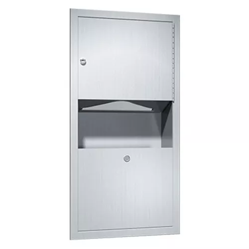 ASI Recessed Towel Dispenser and Waste Receptacle 0462-AD - Traditional Collection