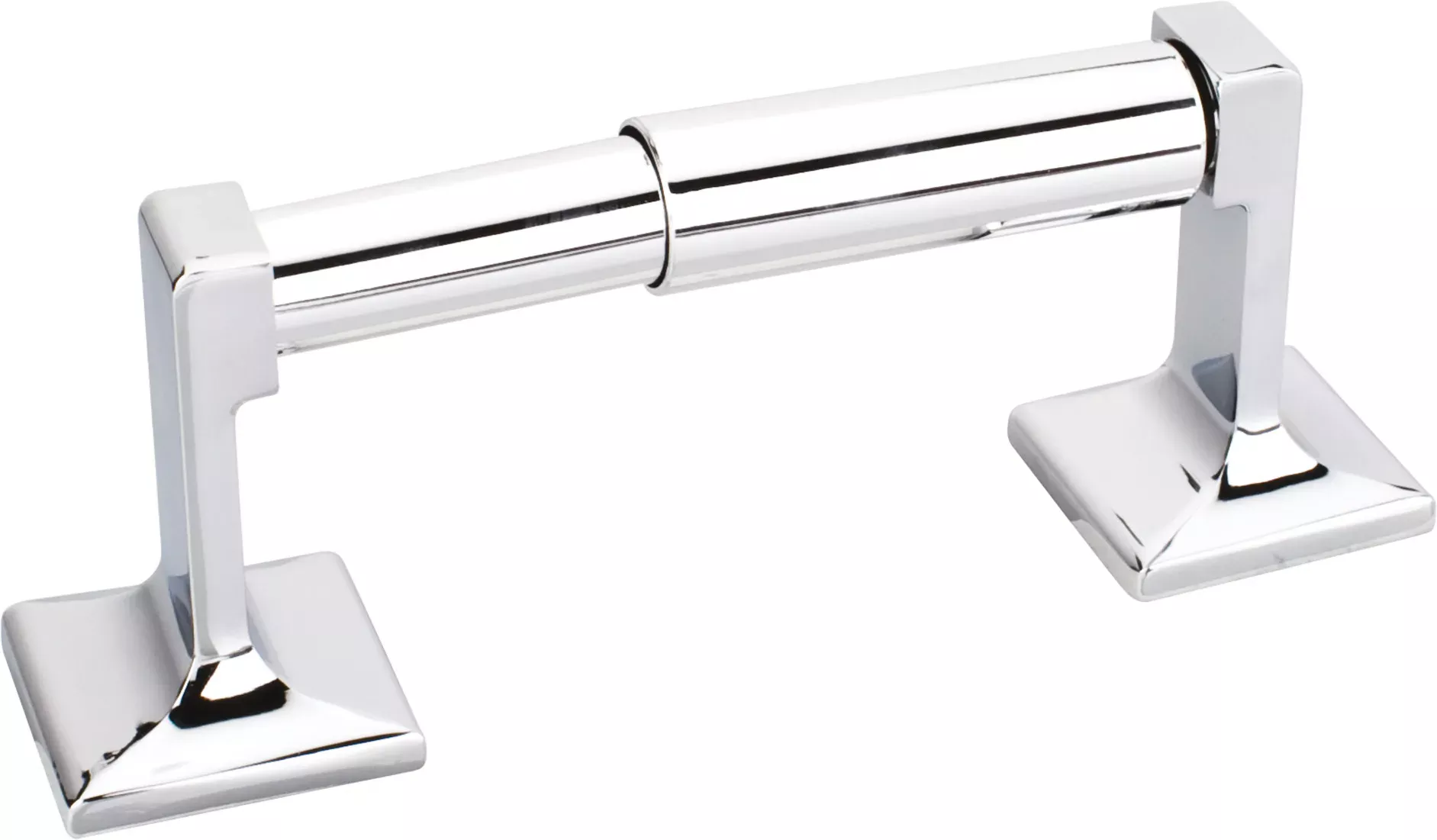 Bridgeport Polished Chrome Spring-Loaded Paper Holder - Contractor Pac