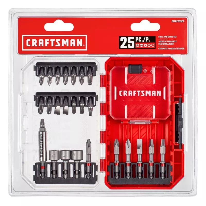Craftsman Screwdriving Bit Set 25 pc