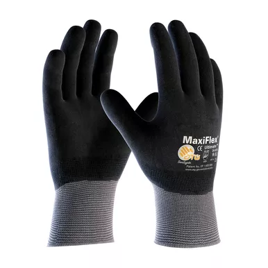 Elastane Glove with Nitrile Coated MicroFoam Grip on Full Hand - Small - No. 34-876/S