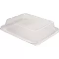 Handi-Foil HFA 321HDL 10.75 in. x 13.12 in. High Dome Lids for Half-Size Pan (100/Carton)