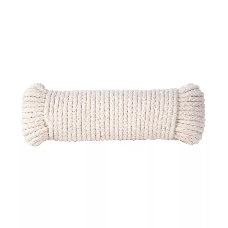 Koch 7/32 in. D X 100 ft. L White Diamond Braided Cotton Clothesline