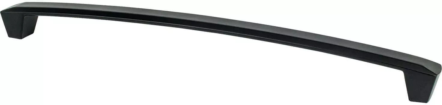 Laura 12 inch CC Matte Black Appliance Pull 4212-1055-P