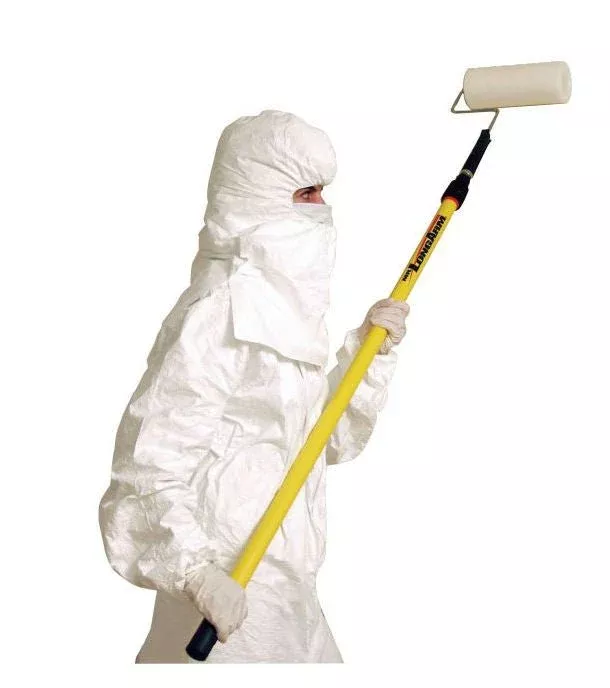 PolyTack Cleanroom Tacky Roller Kit Yellow Plastic | PR18K