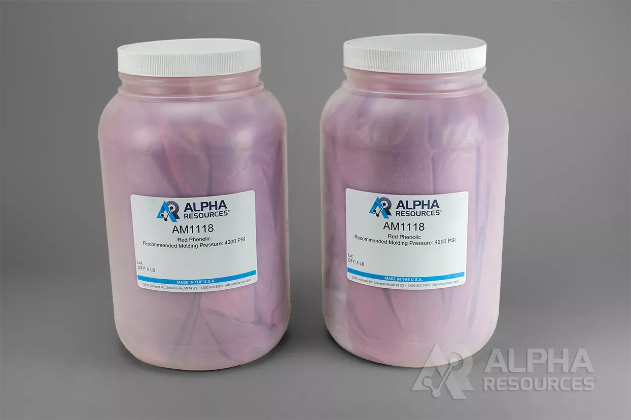 Red Phenolic Molding Powder — LECO 811-118 | Alpha Resources
