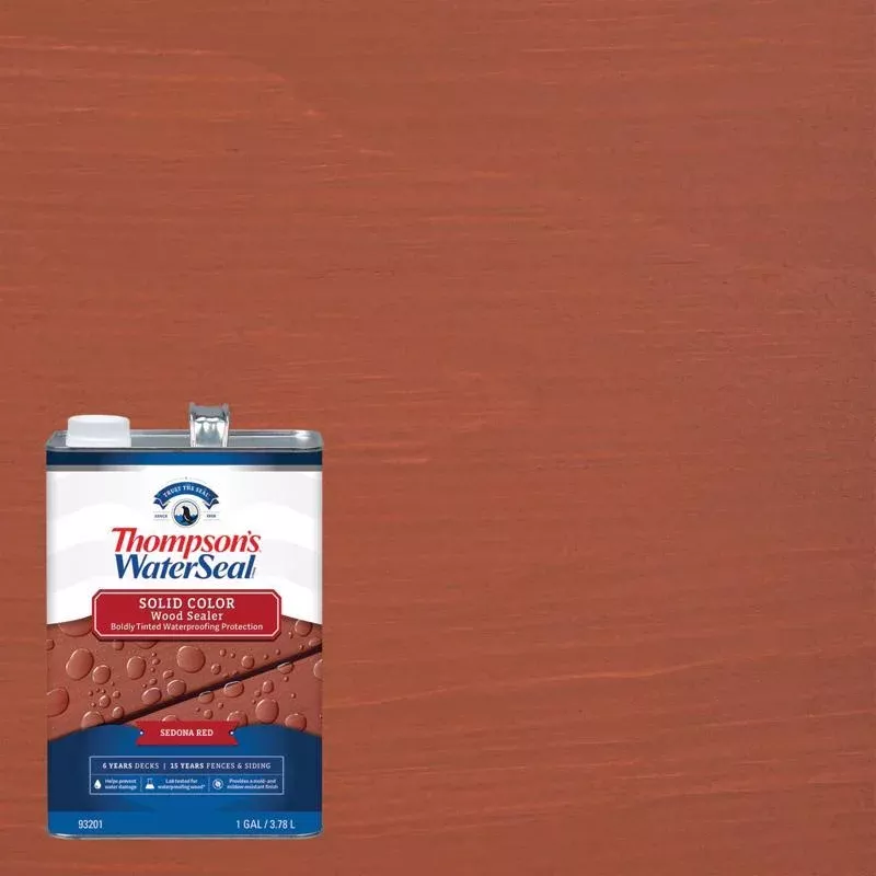 STAIN WTRPRF SLD RED GL - Pack of 4