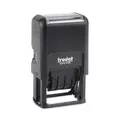 Trodat Printy Economy 1.63 in. x 1 in. Self-Inking 5-in-1 Date Stamp - Blue/Red